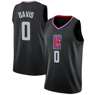 Men's Glen Davis Los Angeles Clippers Swingman Black Jersey - Statement Edition