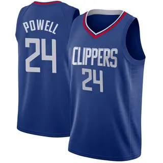 Men's Norman Powell Los Angeles Clippers Nike Swingman Blue Jersey - Icon Edition