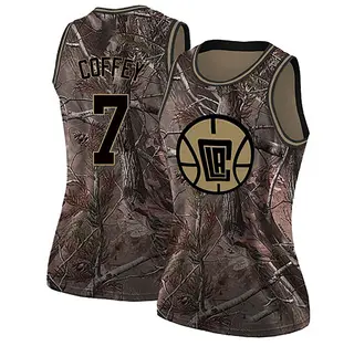 Women's Amir Coffey Los Angeles Clippers Nike Swingman Camo Realtree Collection Jersey