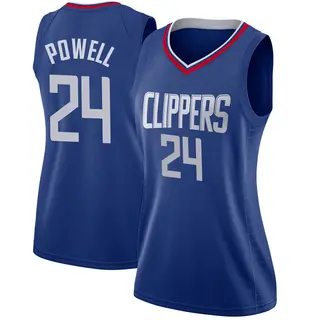 Women's Norman Powell Los Angeles Clippers Nike Swingman Blue Jersey - Icon Edition